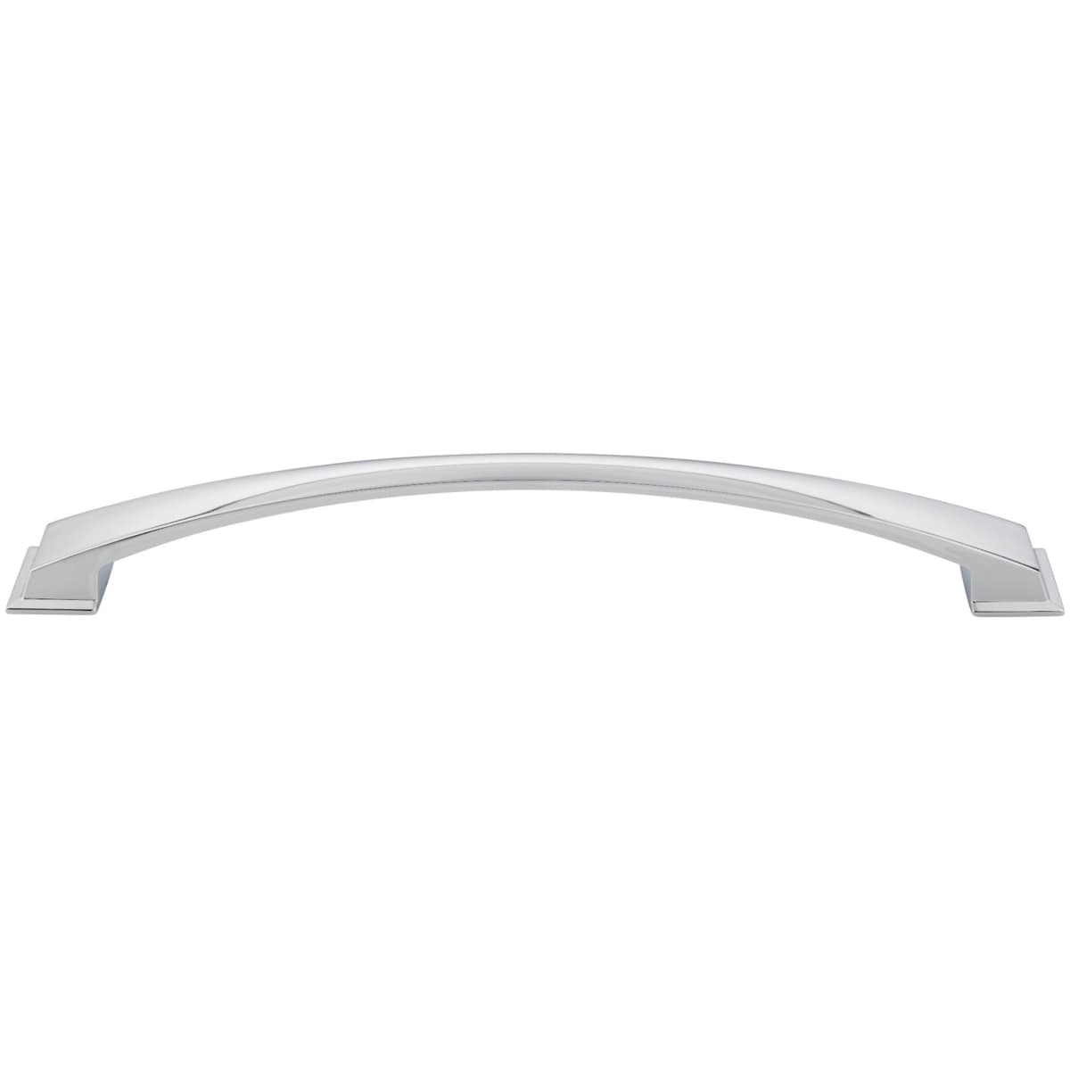 Jeffrey Alexander - 944-12SN - Roman 12" Center to Center Contemporary Arch Bow Appliance Pull / Handle in Satin Nickel