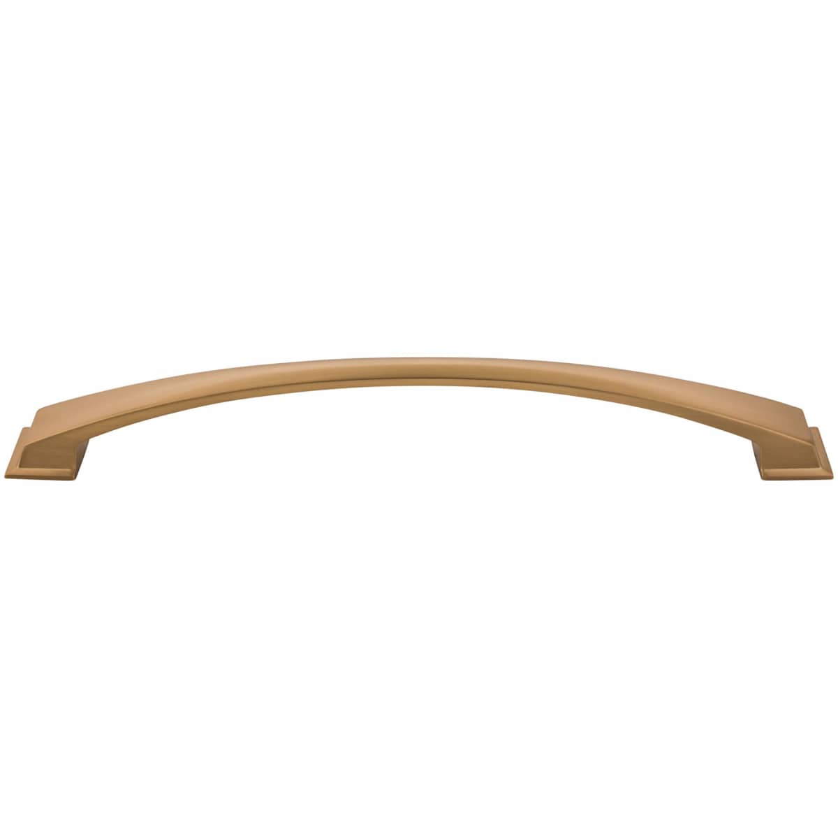 Jeffrey Alexander - 944-12SN - Roman 12" Center to Center Contemporary Arch Bow Appliance Pull / Handle in Satin Nickel