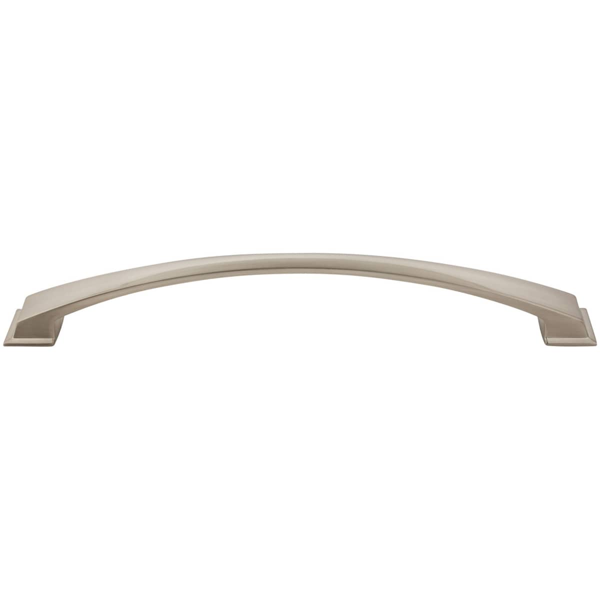 Jeffrey Alexander - 944-12SN - Roman 12" Center to Center Contemporary Arch Bow Appliance Pull / Handle in Satin Nickel
