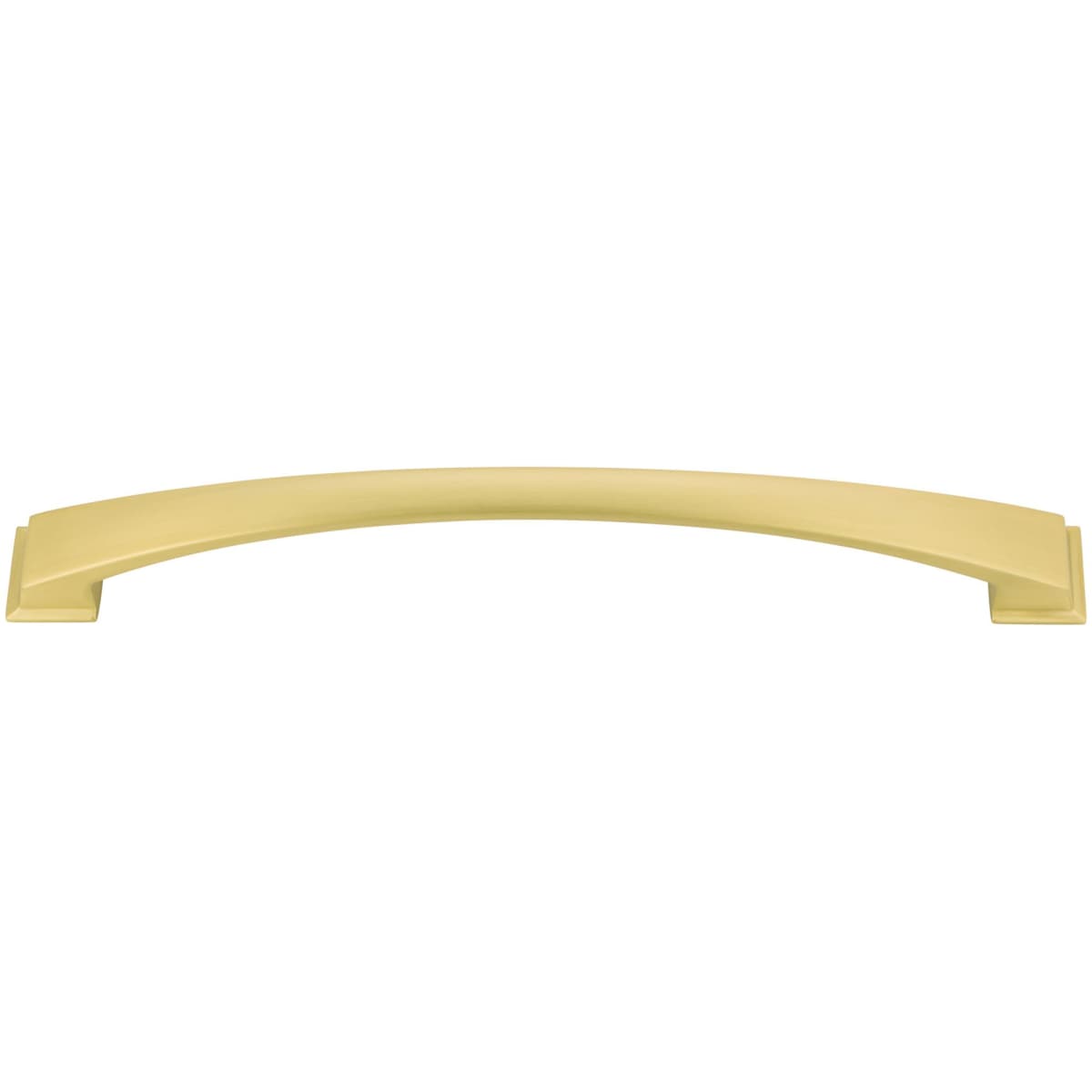 Jeffrey Alexander - 944-12SN - Roman 12" Center to Center Contemporary Arch Bow Appliance Pull / Handle in Satin Nickel