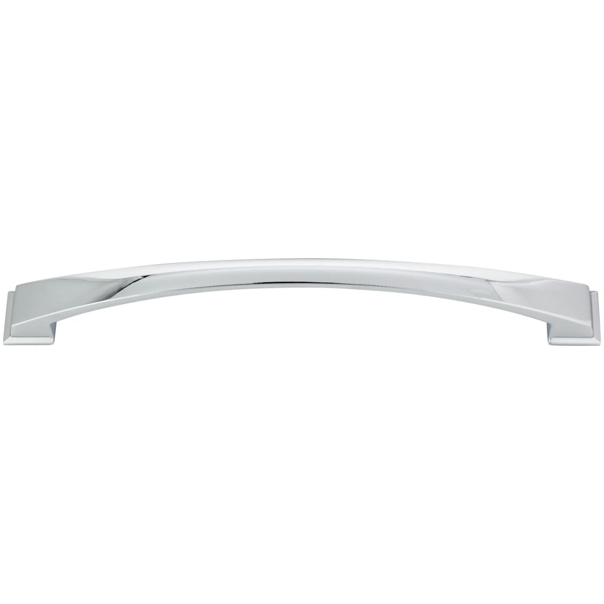 Jeffrey Alexander - 944-12SN - Roman 12" Center to Center Contemporary Arch Bow Appliance Pull / Handle in Satin Nickel