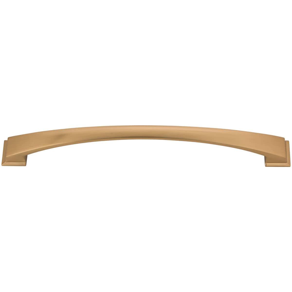Jeffrey Alexander - 944-12SN - Roman 12" Center to Center Contemporary Arch Bow Appliance Pull / Handle in Satin Nickel