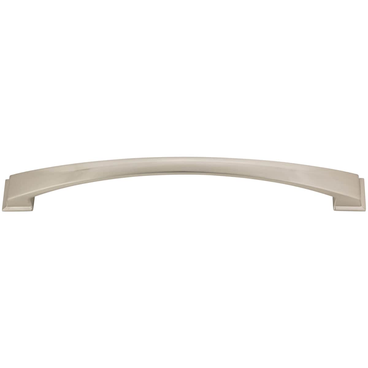 Jeffrey Alexander - 944-12SN - Roman 12" Center to Center Contemporary Arch Bow Appliance Pull / Handle in Satin Nickel