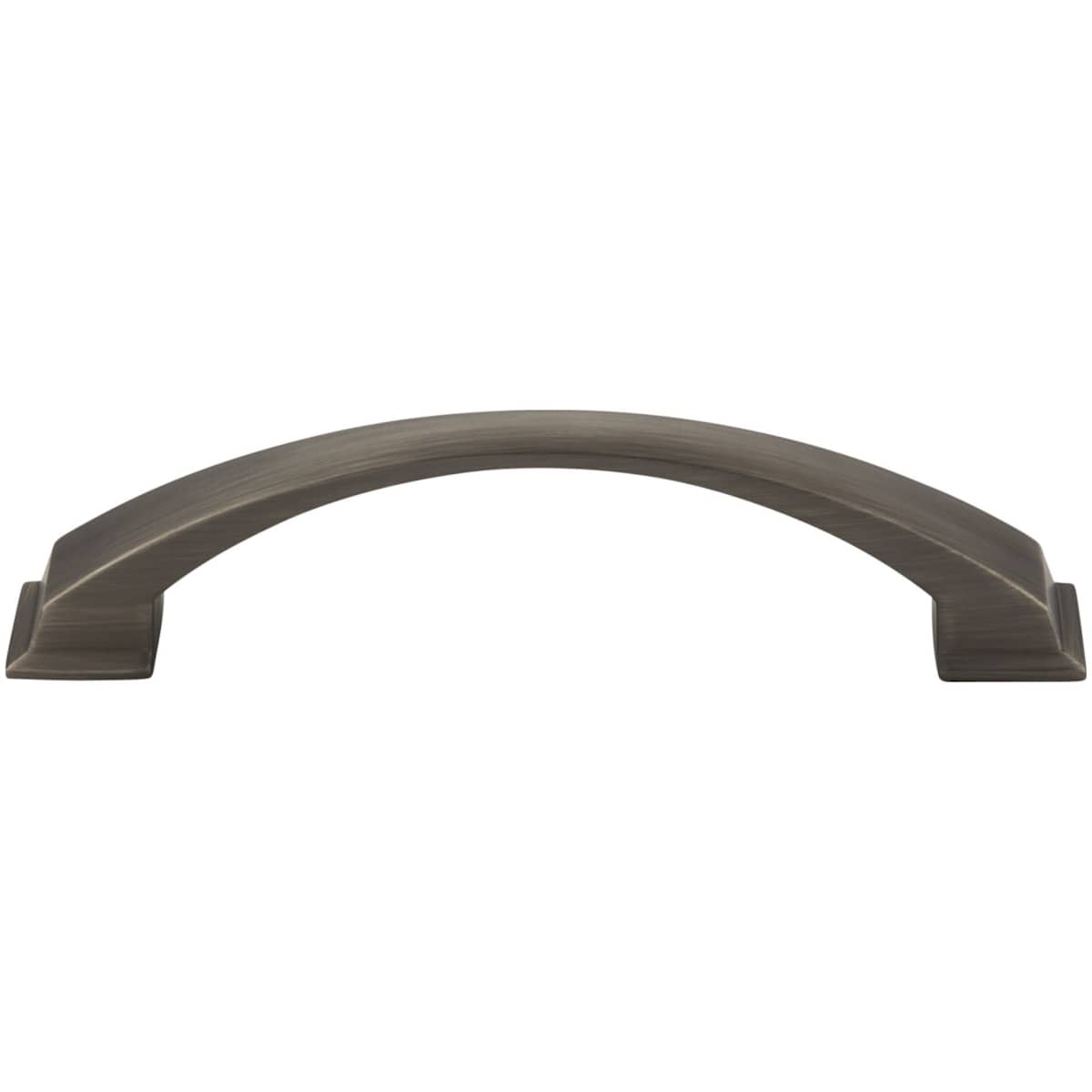 Jeffrey Alexander - 944-128NI - Roman 5-1/16" (128mm) Center to Center Thick Arch Cabinet Handle / Drawer Pull in Polished Nickel