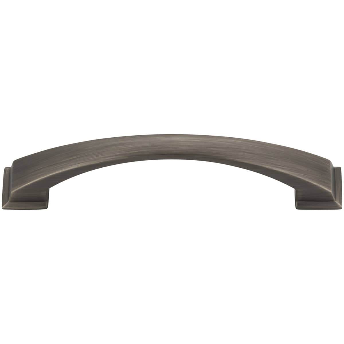 Jeffrey Alexander - 944-128NI - Roman 5-1/16" (128mm) Center to Center Thick Arch Cabinet Handle / Drawer Pull in Polished Nickel