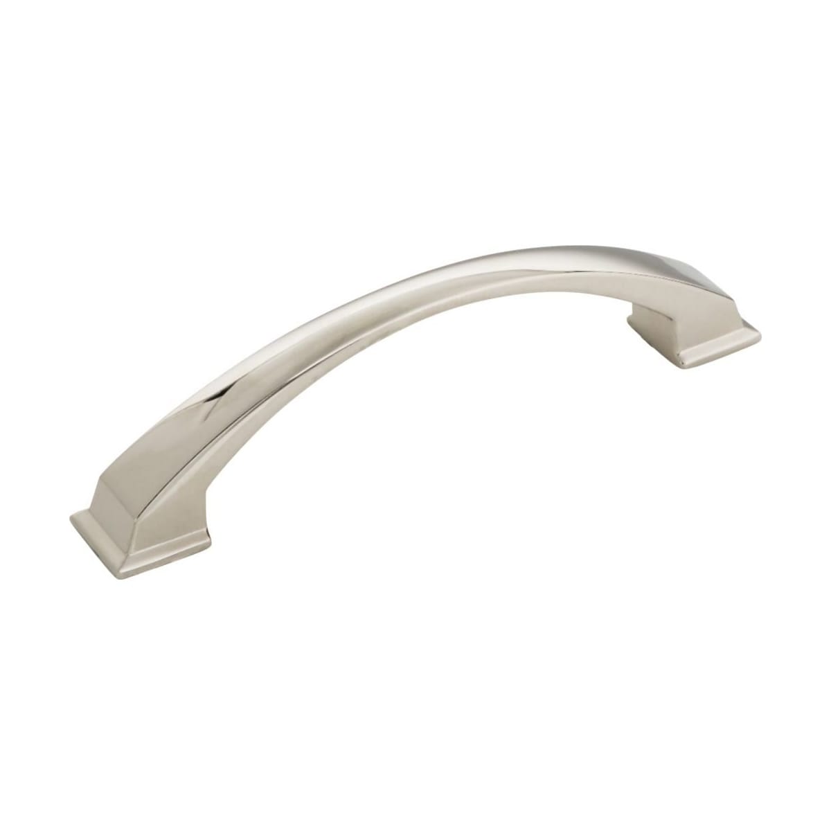 Jeffrey Alexander - 944-128NI - Roman 5-1/16" (128mm) Center to Center Thick Arch Cabinet Handle / Drawer Pull in Polished Nickel