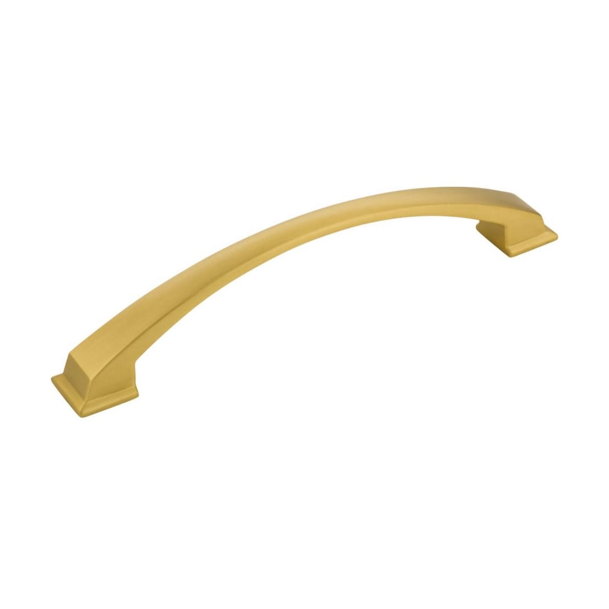 Jeffrey Alexander - 944-160BG - Roman 6-5/16" Center to Center Arch Bow Contemporary Cabinet Handle / Drawer Pull in Brushed Gold
