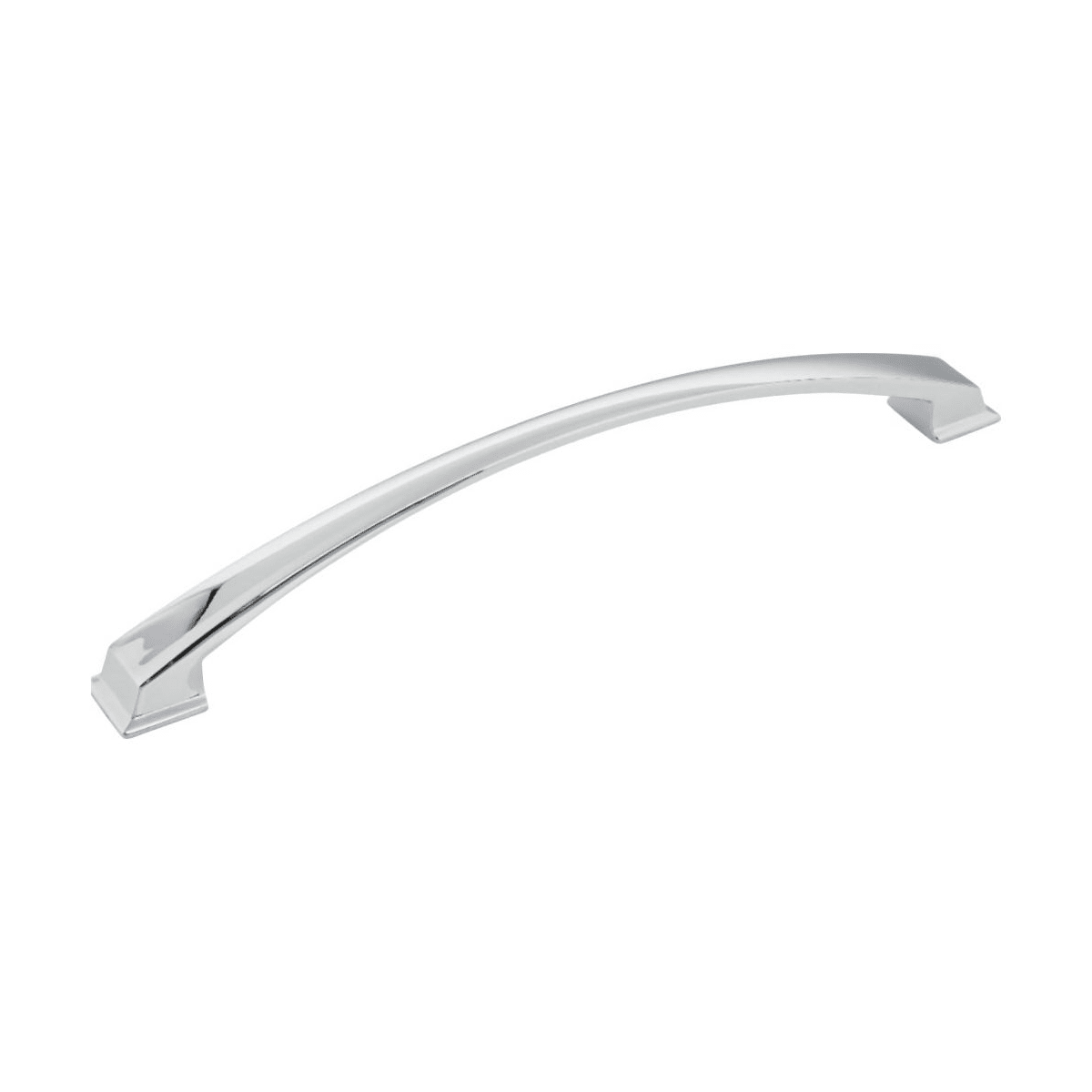 Jeffrey Alexander - 944-224PC - Roman 8-13/16" Center to Center Contemporary Arch Bow Cabinet Handle / Drawer Pull in Polished Chrome