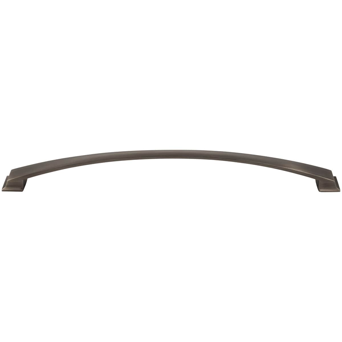Jeffrey Alexander - 944-305NI - Roman 12" Center to Center Large Oversized Arch Bow Cabinet Handle / Drawer Pull in Polished Nickel