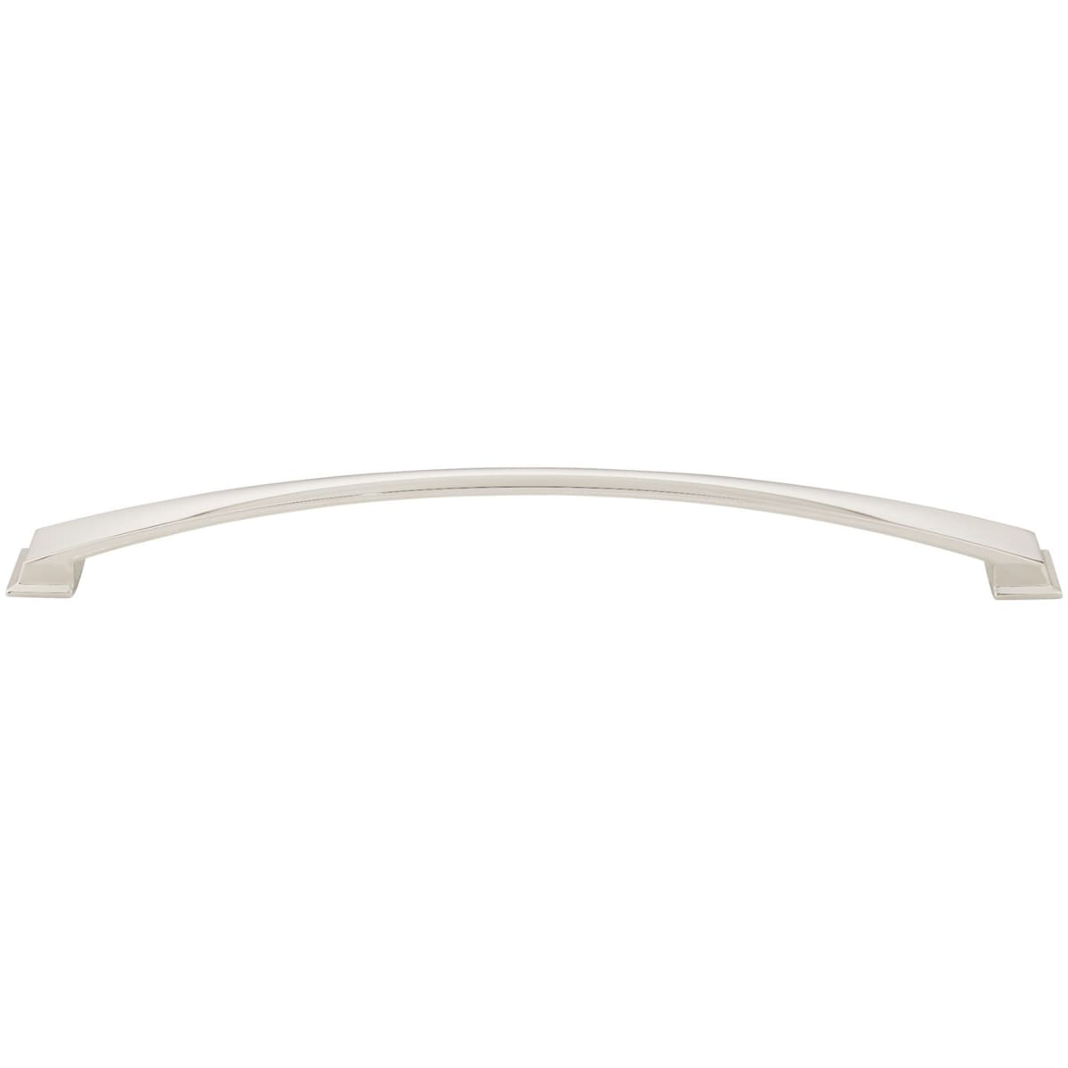 Jeffrey Alexander - 944-305NI - Roman 12" Center to Center Large Oversized Arch Bow Cabinet Handle / Drawer Pull in Polished Nickel