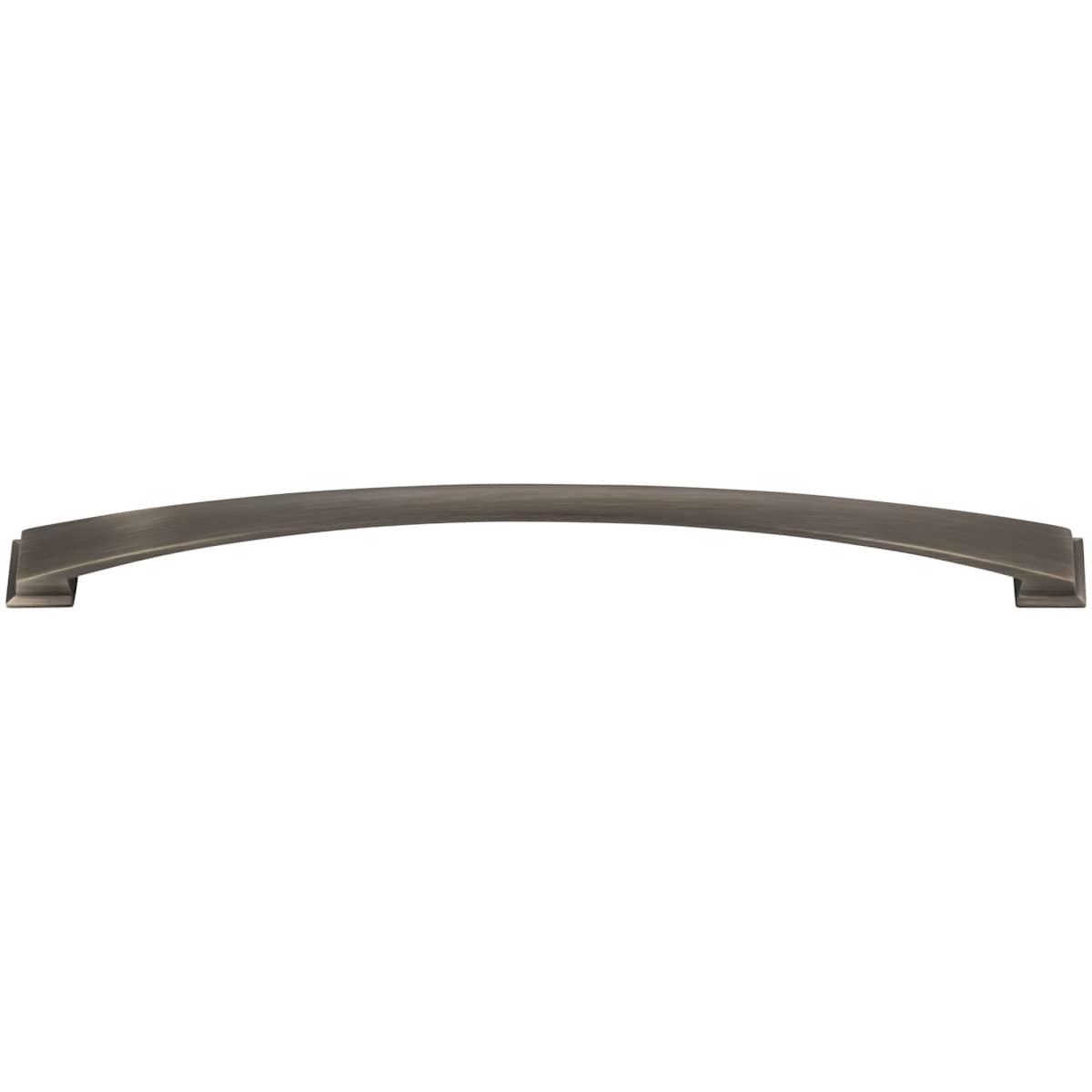 Jeffrey Alexander - 944-305NI - Roman 12" Center to Center Large Oversized Arch Bow Cabinet Handle / Drawer Pull in Polished Nickel