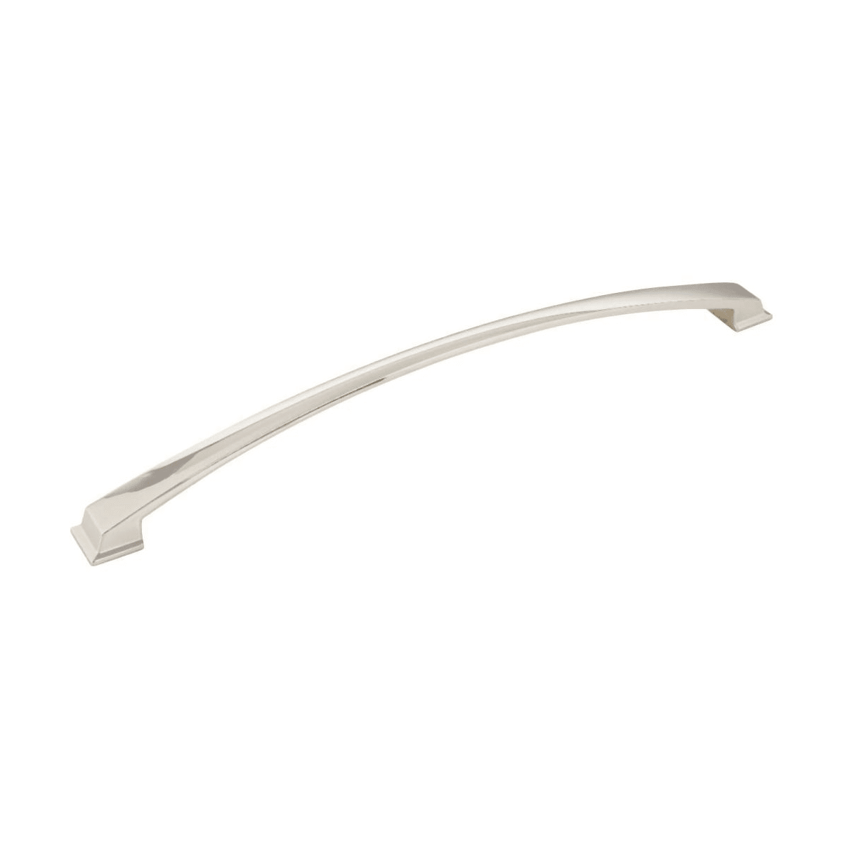 Jeffrey Alexander - 944-305NI - Roman 12" Center to Center Large Oversized Arch Bow Cabinet Handle / Drawer Pull in Polished Nickel