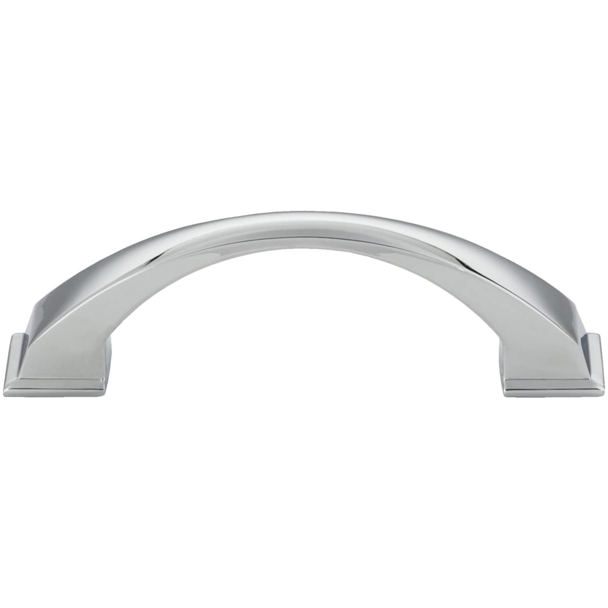 Jeffrey Alexander - 944-96SBZ - Roman 3-3/4" Center to Center Contemporary Arch Bow Cabinet Handle / Drawer Pull in Satin Bronze
