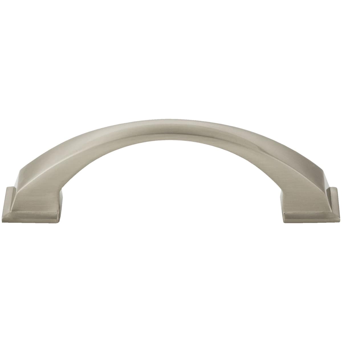 Jeffrey Alexander - 944-96SBZ - Roman 3-3/4" Center to Center Contemporary Arch Bow Cabinet Handle / Drawer Pull in Satin Bronze
