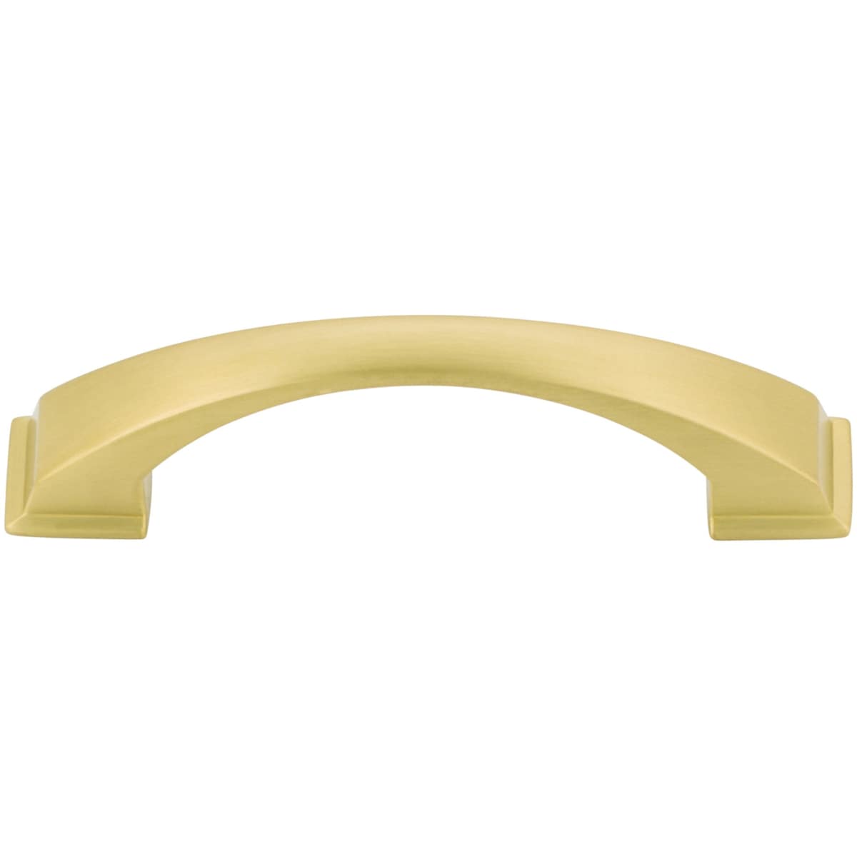 Jeffrey Alexander - 944-96SBZ - Roman 3-3/4" Center to Center Contemporary Arch Bow Cabinet Handle / Drawer Pull in Satin Bronze