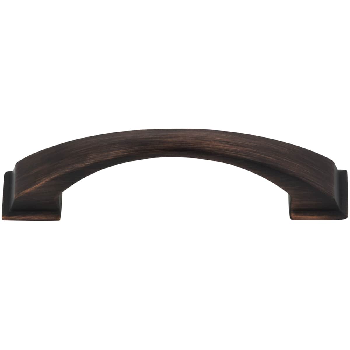 Jeffrey Alexander - 944-96SBZ - Roman 3-3/4" Center to Center Contemporary Arch Bow Cabinet Handle / Drawer Pull in Satin Bronze