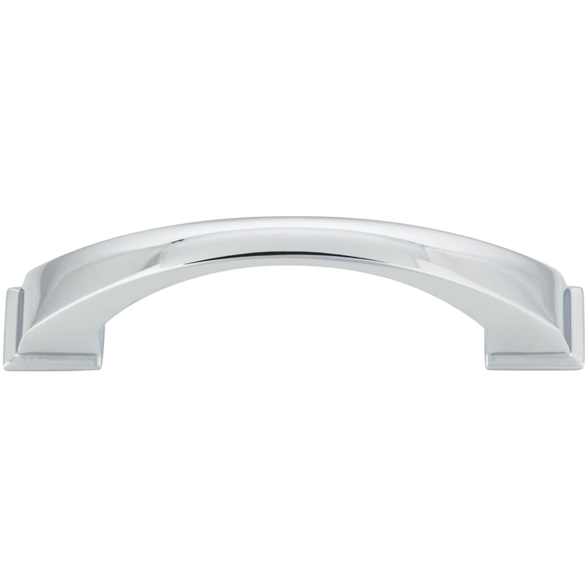 Jeffrey Alexander - 944-96SBZ - Roman 3-3/4" Center to Center Contemporary Arch Bow Cabinet Handle / Drawer Pull in Satin Bronze
