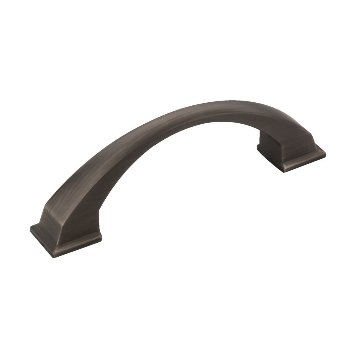 Roman 3-3/4" Center to Center Contemporary Arch Bow Cabinet Handle / Drawer Pull