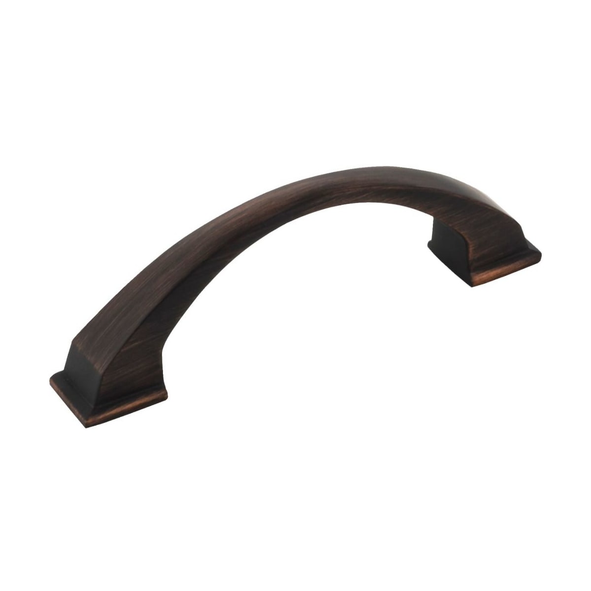 Roman 3-3/4" Center to Center Contemporary Arch Bow Cabinet Handle / Drawer Pull