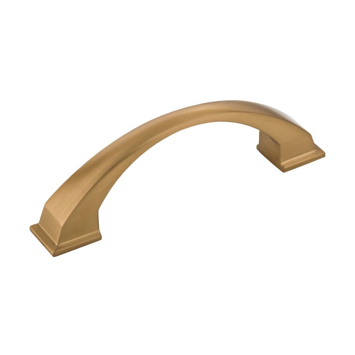 Jeffrey Alexander - 944-96SBZ - Roman 3-3/4" Center to Center Contemporary Arch Bow Cabinet Handle / Drawer Pull in Satin Bronze