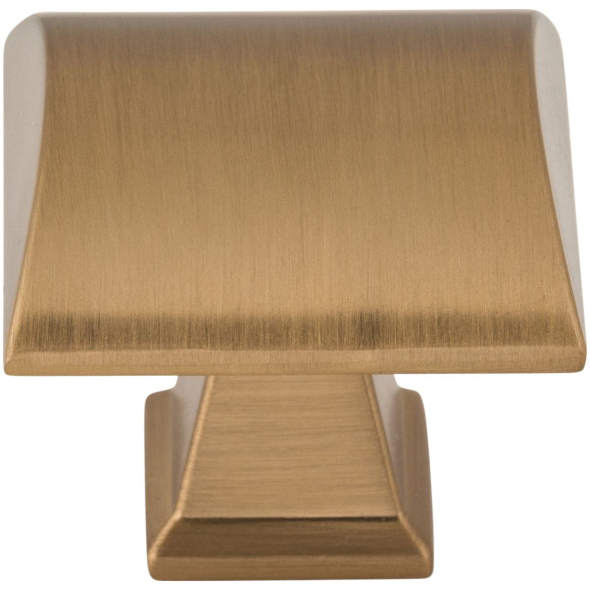 Jeffrey Alexander - 944BNBDL - Roman 1-1/4" Square Dome Cabinet Knob / Drawer Knob in Brushed Pewter