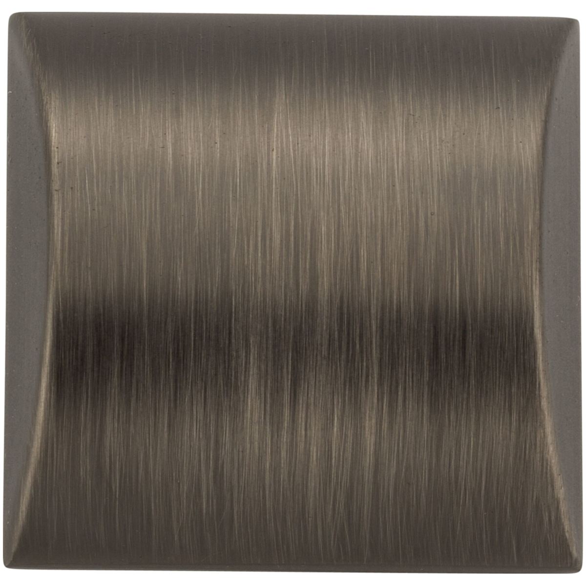 Jeffrey Alexander - 944BNBDL - Roman 1-1/4" Square Dome Cabinet Knob / Drawer Knob in Brushed Pewter