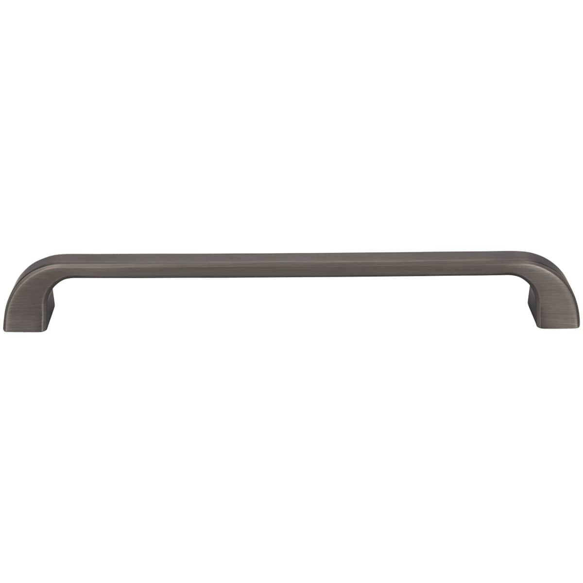 Jeffrey Alexander - 972-12BNBDL - Marlo 12" Center to Center Curved Contemporary Appliance Pull / Handle in Brushed Pewter