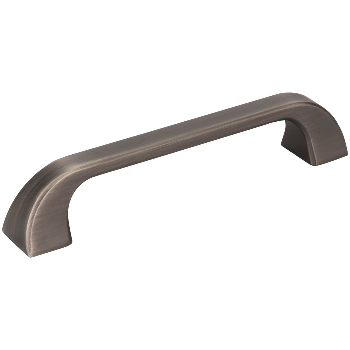 Jeffrey Alexander - 972-128BNBDL - Marlo 5-1/16" (128mm) Center to Center Soft Square Cabinet Handle / Drawer Pull in Brushed Pewter