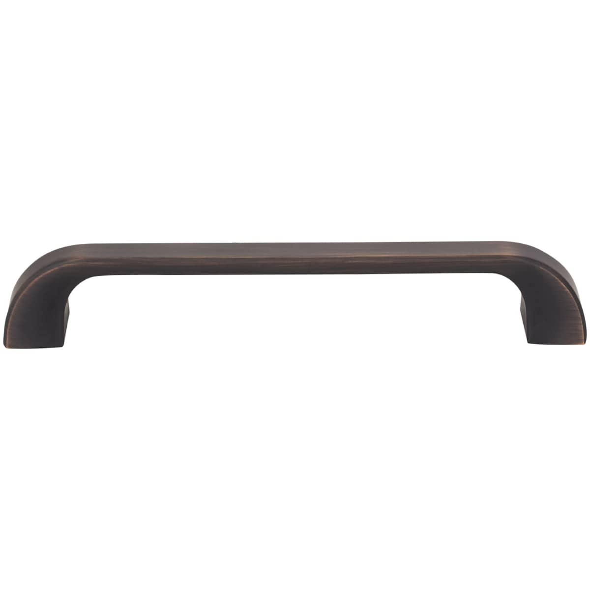 Jeffrey Alexander - 972-160BNBDL - Marlo 6-5/16" (160mm) Center to Center Soft Curved Square Cabinet Handle / Drawer Pull in Brushed Pewter