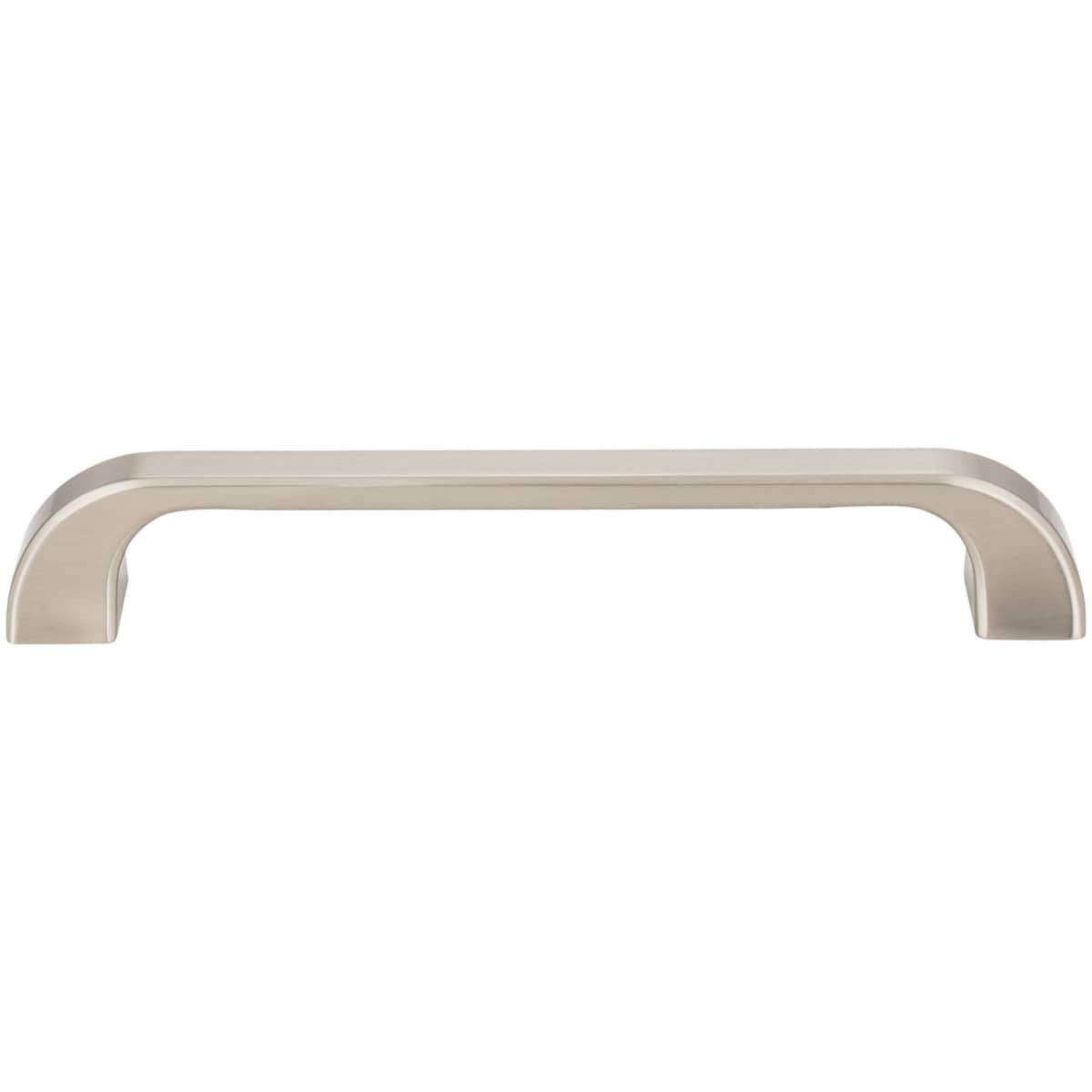 Jeffrey Alexander - 972-160BNBDL - Marlo 6-5/16" (160mm) Center to Center Soft Curved Square Cabinet Handle / Drawer Pull in Brushed Pewter