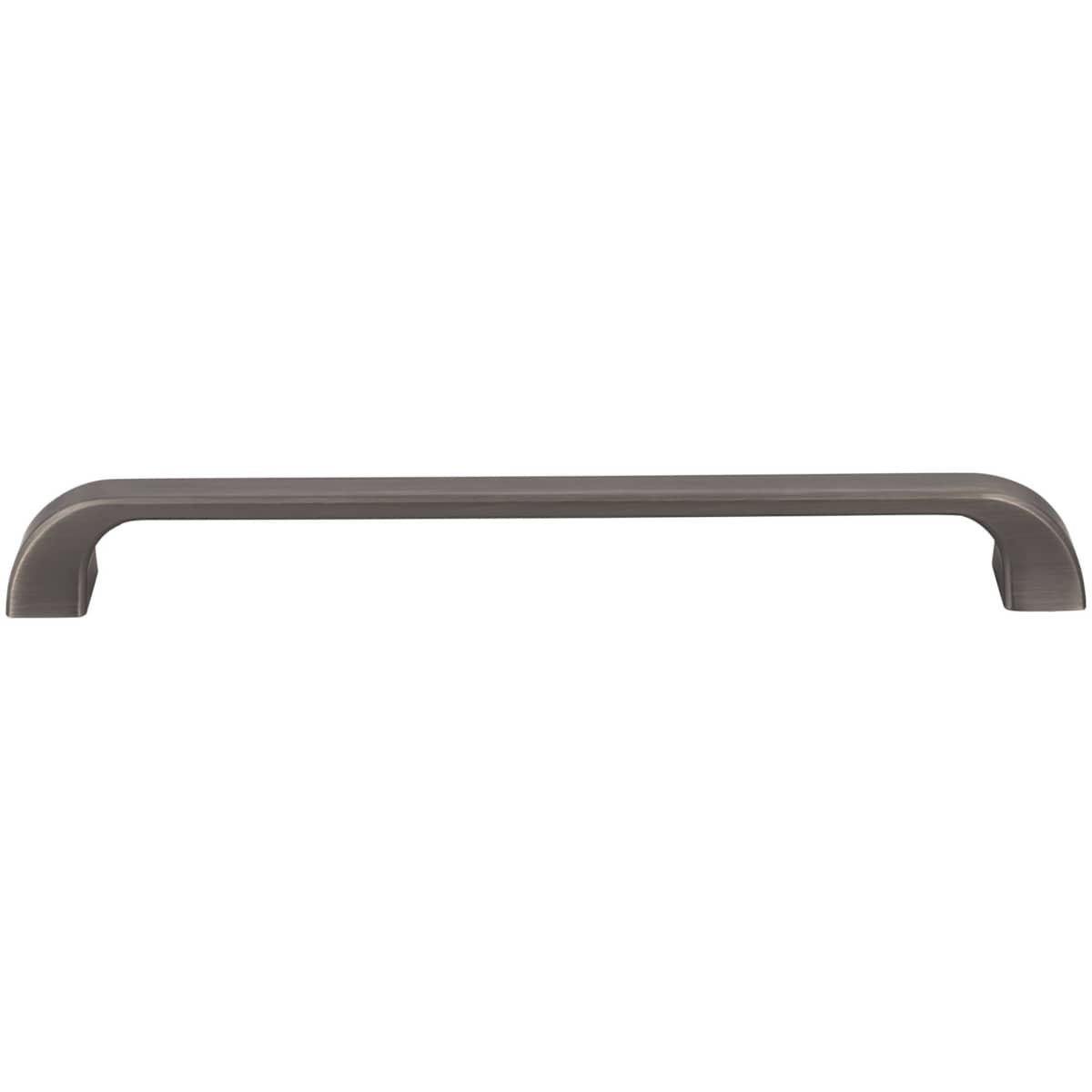 Jeffrey Alexander - 972-224BNBDL - Marlo 8-13/16" Center to Center Curved Contemporary Cabinet Handle / Drawer Pull in Brushed Pewter