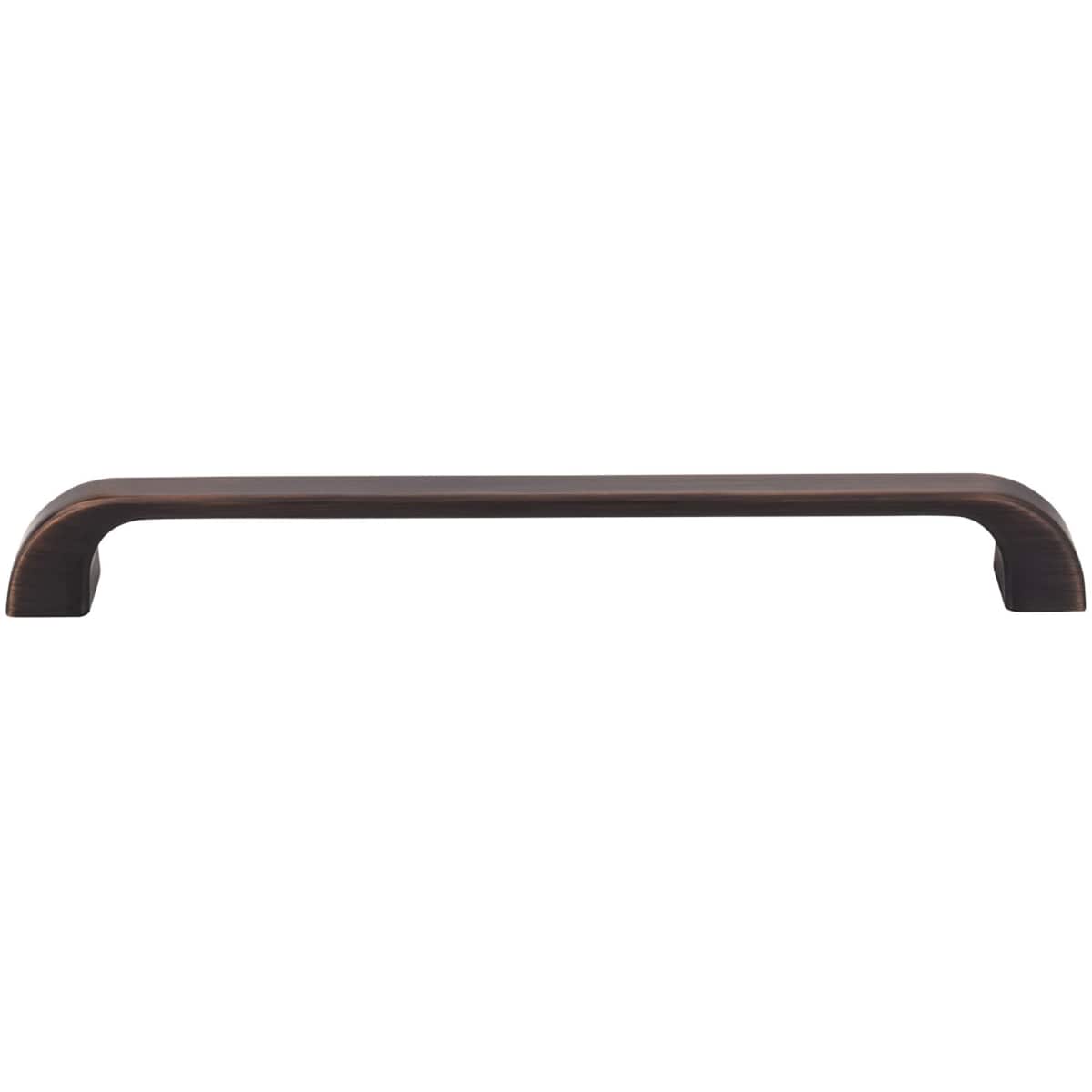 Jeffrey Alexander - 972-224BNBDL - Marlo 8-13/16" Center to Center Curved Contemporary Cabinet Handle / Drawer Pull in Brushed Pewter
