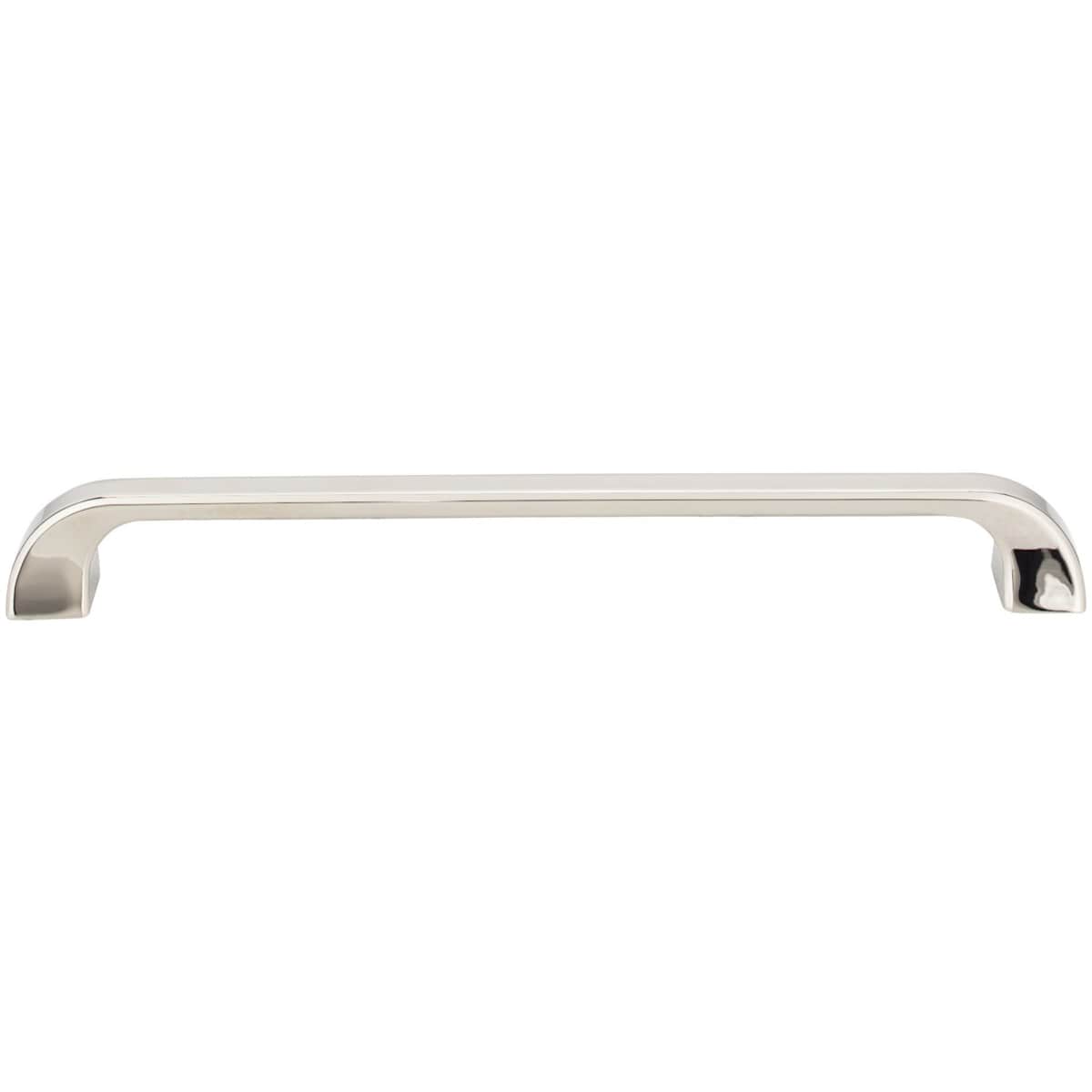 Jeffrey Alexander - 972-224BNBDL - Marlo 8-13/16" Center to Center Curved Contemporary Cabinet Handle / Drawer Pull in Brushed Pewter