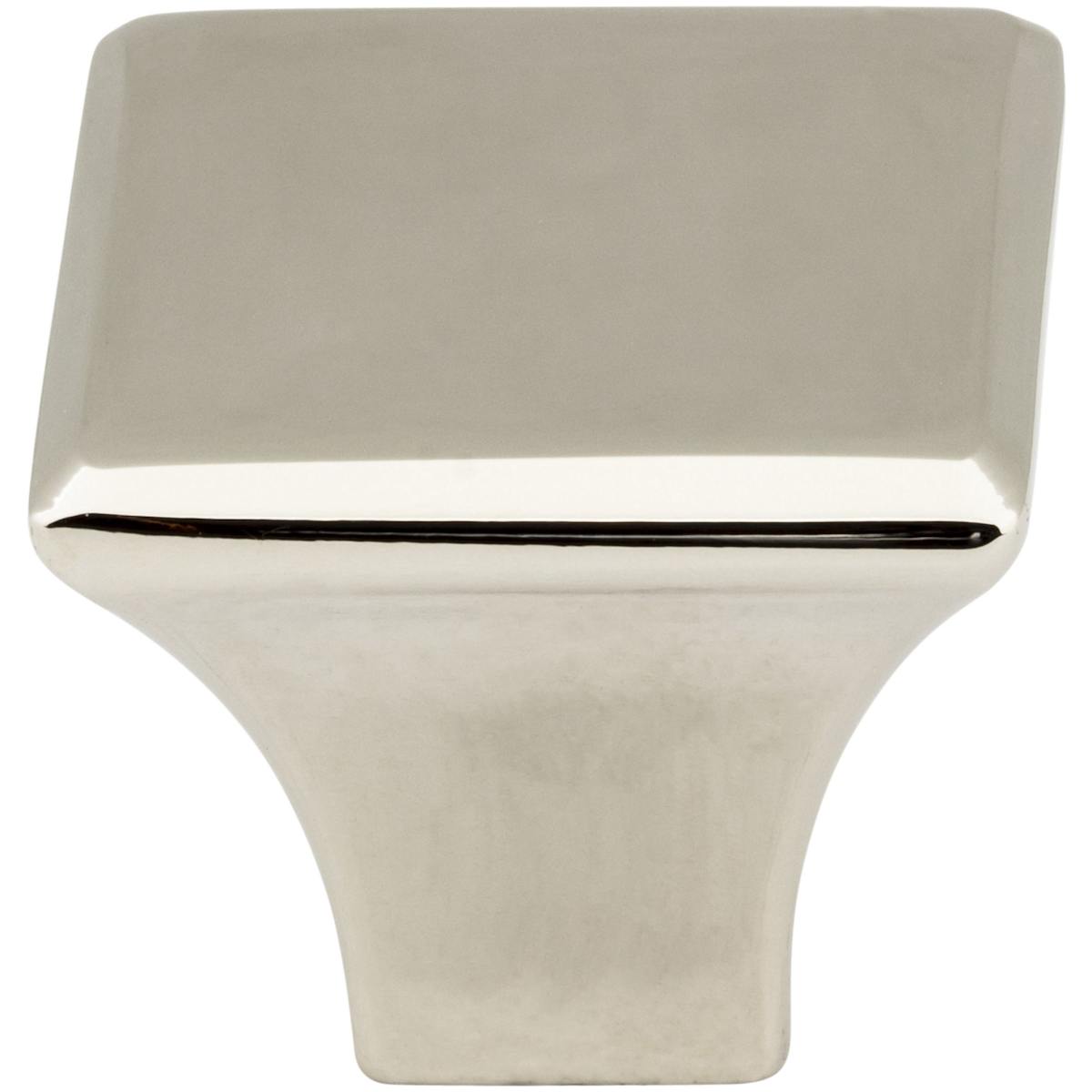 Jeffrey Alexander - 972SN - Marlo 1-1/8" Square Contemporary Cabinet / Drawer Knob in Satin Nickel