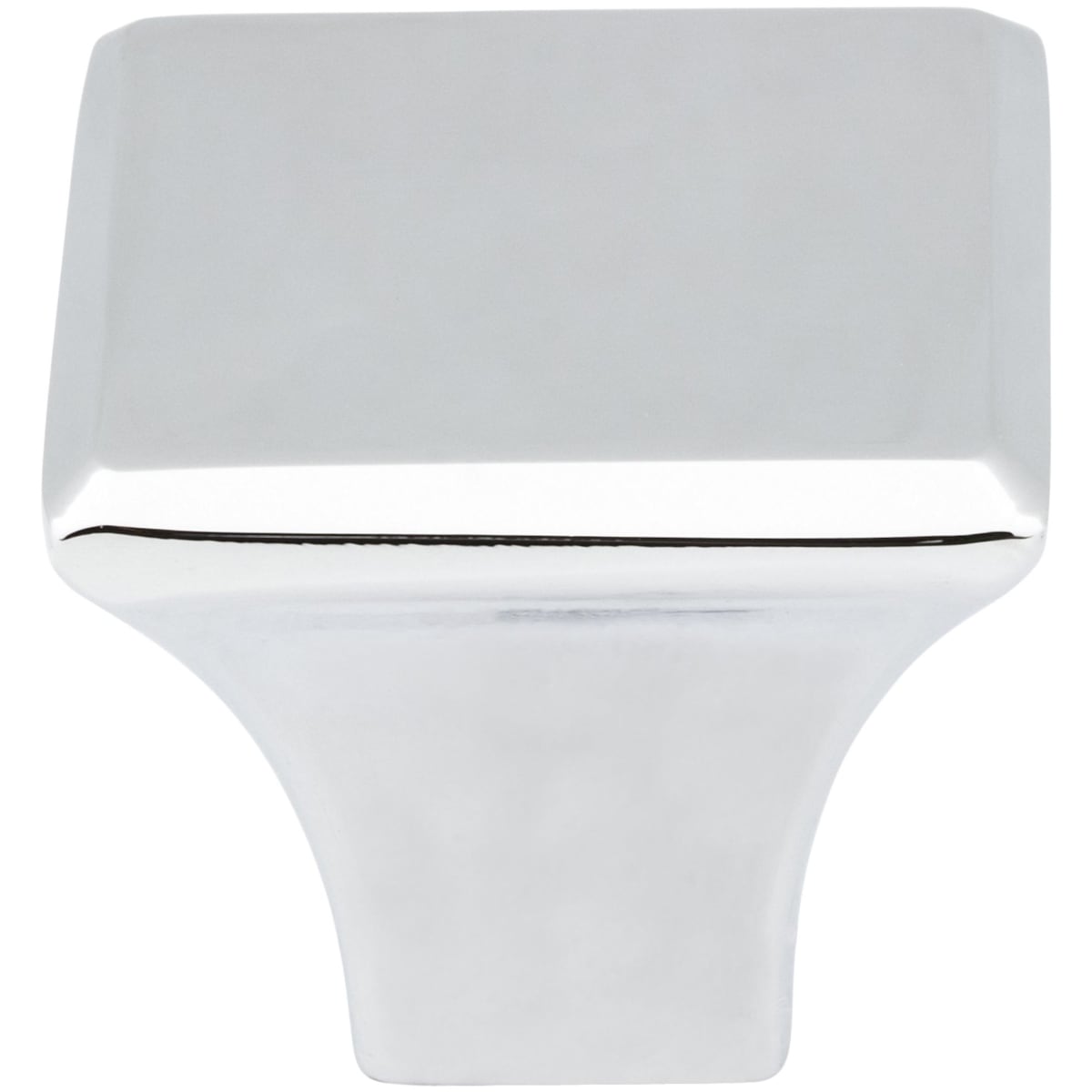 Jeffrey Alexander - 972SN - Marlo 1-1/8" Square Contemporary Cabinet / Drawer Knob in Satin Nickel
