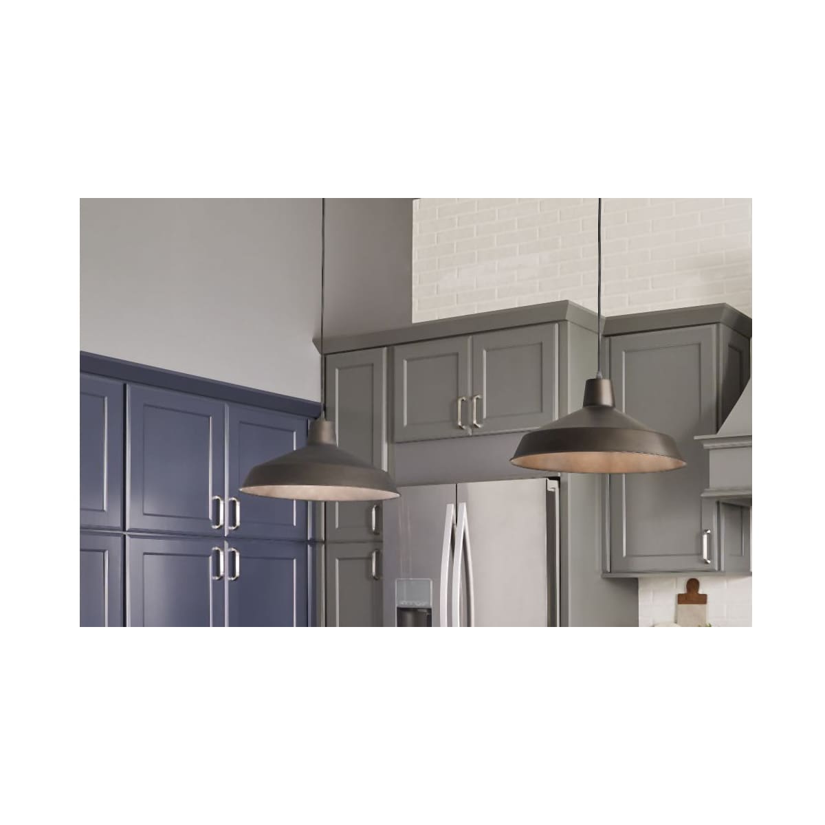 Jeffrey Alexander - 165-160DBAC - Ella 6-5/16" (160mm) Center to Center Soft Square Cabinet Handle / Drawer Pull in Brushed Oil Rubbed Bronze