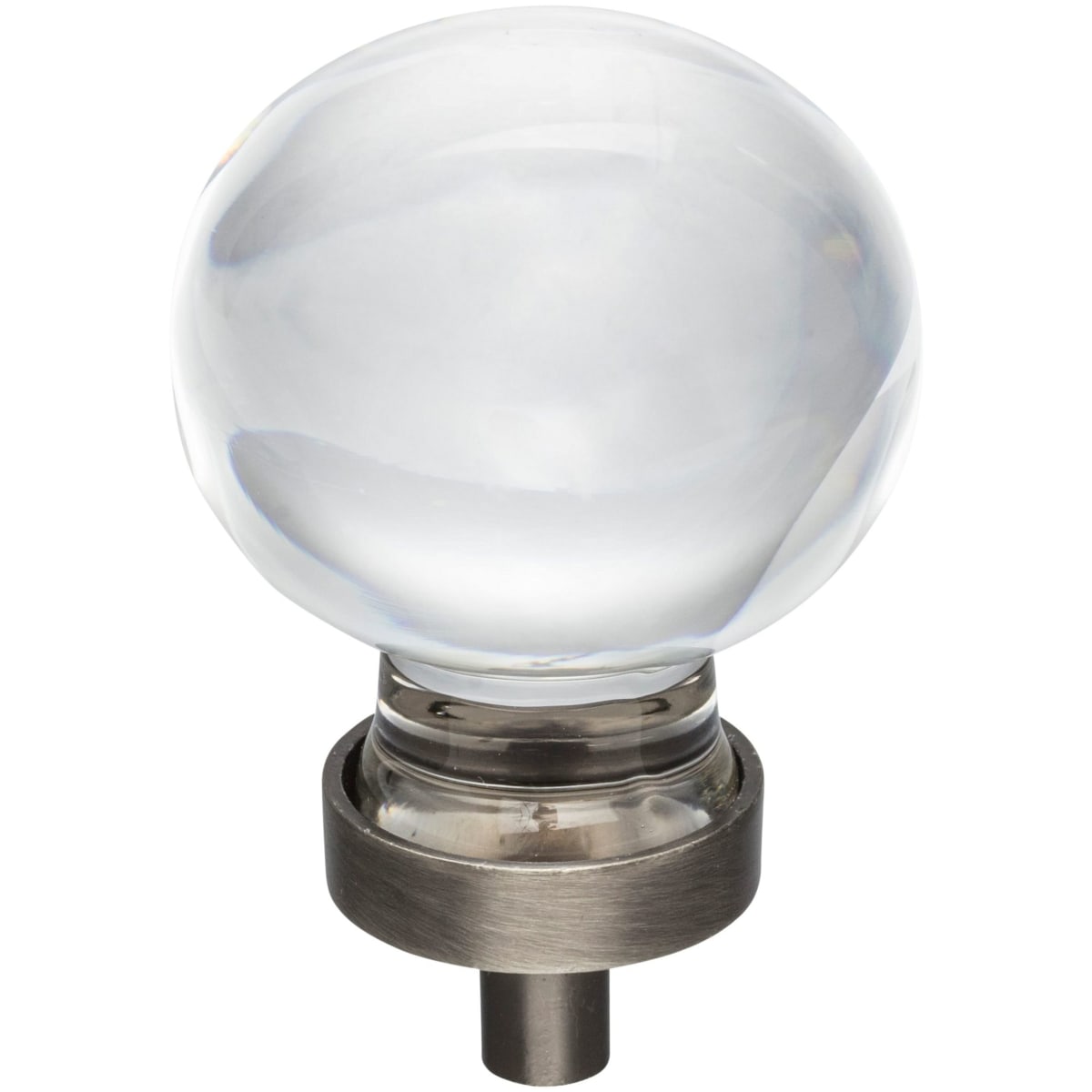 Harlow 1-3/8" Vintage Glam Sphere Glass Ball Cabinet Knob / Drawer Knob