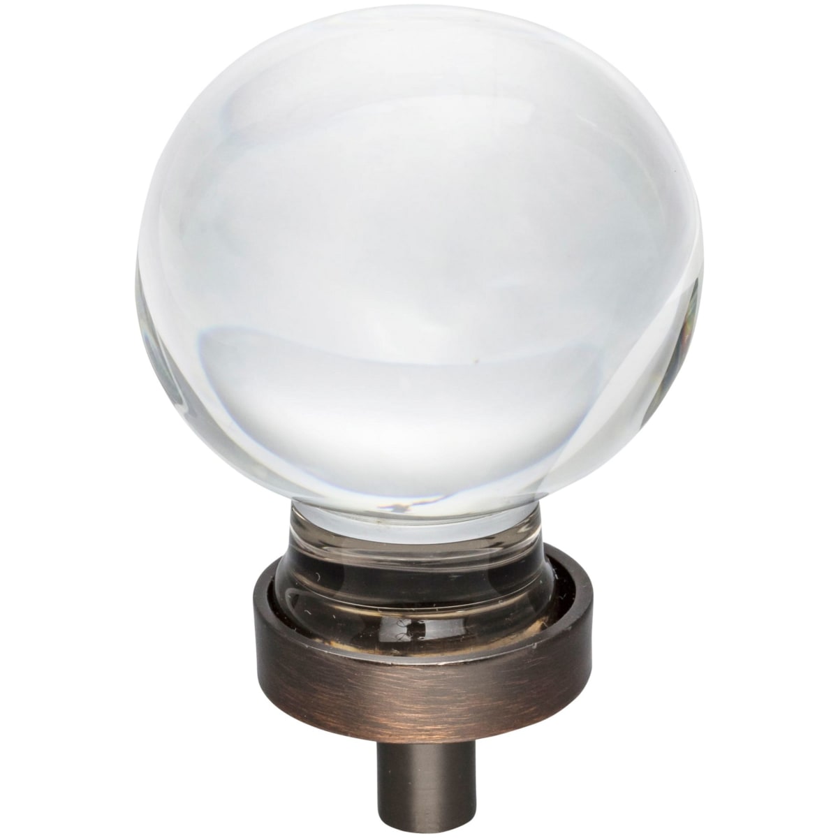 Harlow 1-3/8" Vintage Glam Sphere Glass Ball Cabinet Knob / Drawer Knob