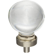 Harlow 1-3/8" Vintage Glam Sphere Glass Ball Cabinet Knob / Drawer Knob