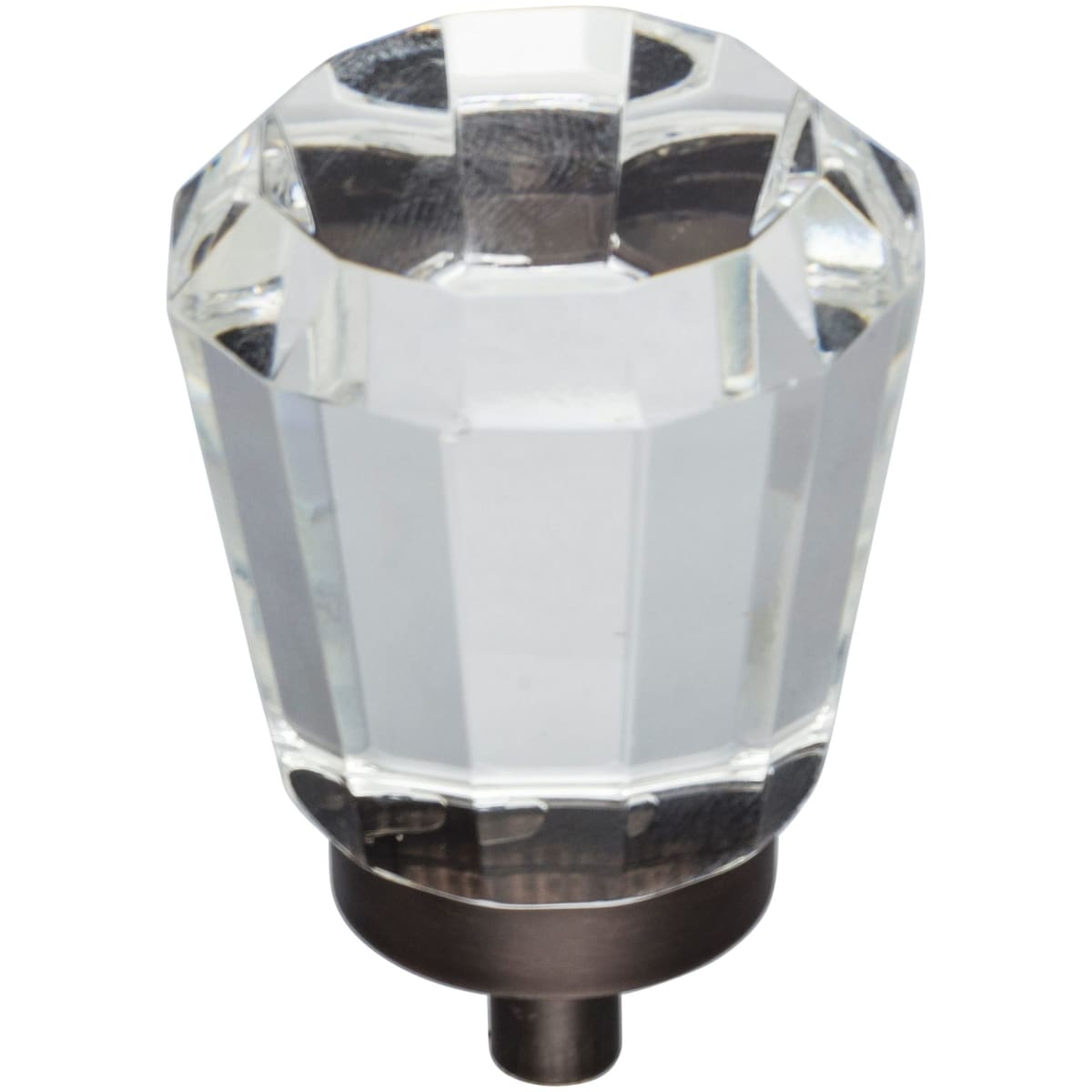 Harlow 1-1/4" Vintage Glam Faceted Glass Cabinet Knob / Drawer Knob