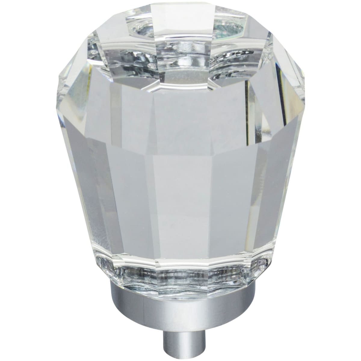Harlow 1-1/4" Vintage Glam Faceted Glass Cabinet Knob / Drawer Knob