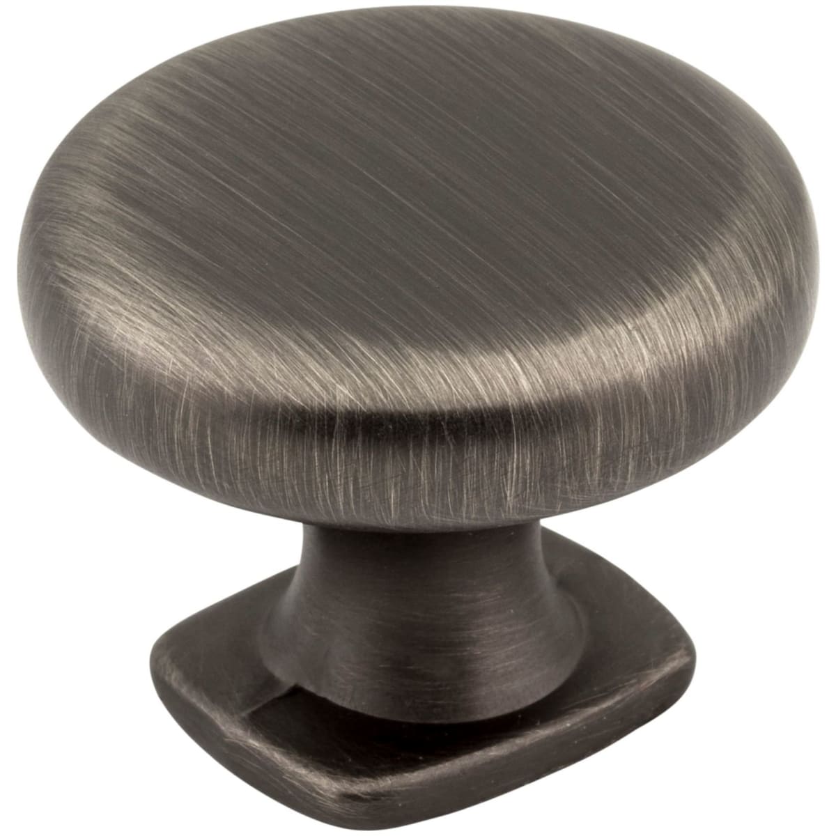 Belcastel 1 - 1-3/8" Traditional Classic Round Mushroom Cabinet Knob with Square Platform Base
