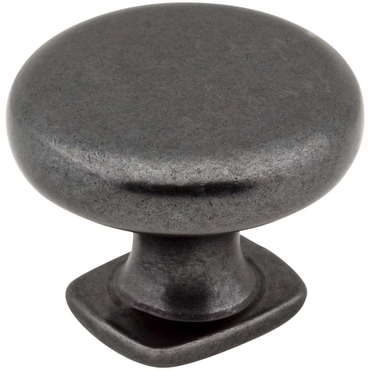 Belcastel 1 - 1-3/8" Traditional Classic Round Mushroom Cabinet Knob with Square Platform Base