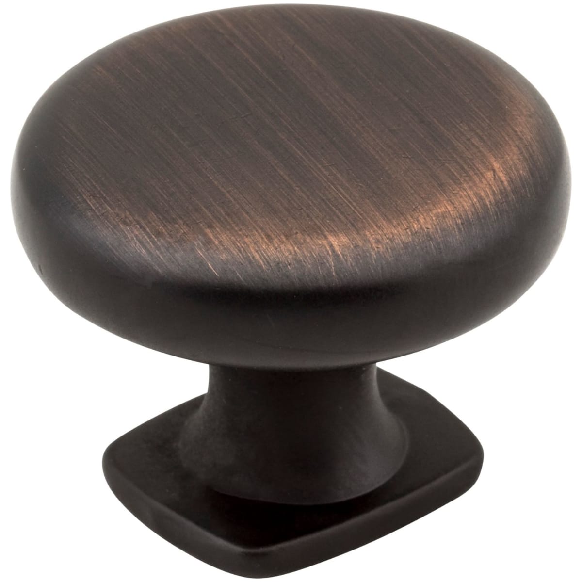 Belcastel 1 - 1-3/8" Traditional Classic Round Mushroom Cabinet Knob with Square Platform Base