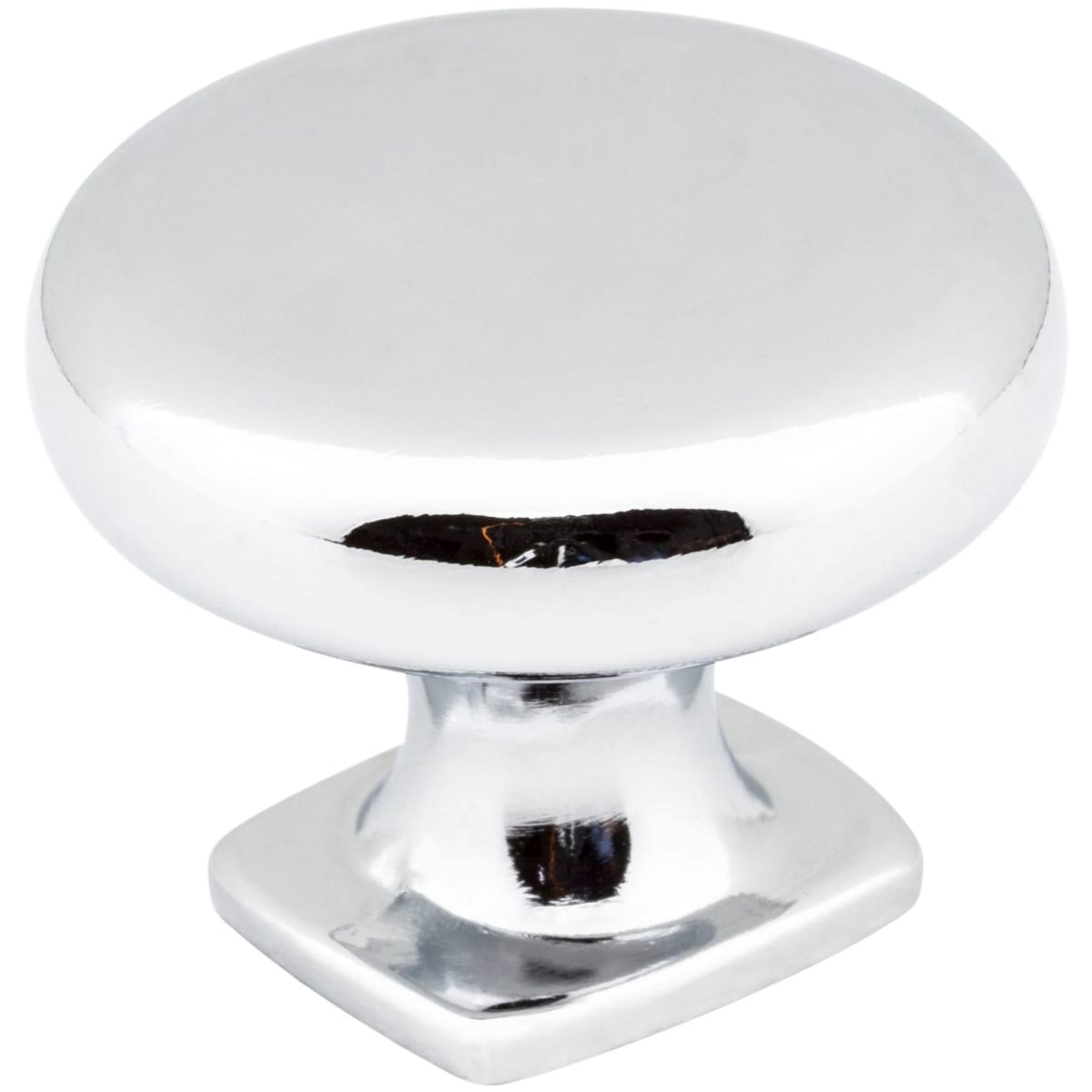 Belcastel 1 - 1-3/8" Traditional Classic Round Mushroom Cabinet Knob with Square Platform Base
