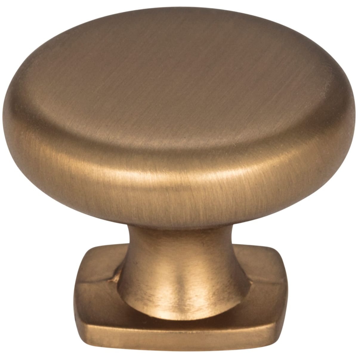 Belcastel 1 - 1-3/8" Traditional Classic Round Mushroom Cabinet Knob with Square Platform Base
