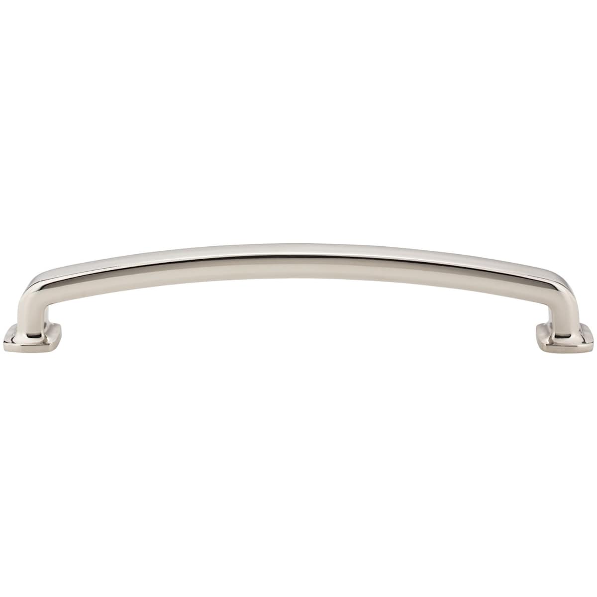 Jeffrey Alexander - MO6373-12PC - Belcastel 12" Center to Center Soft Square Appliance Handle / Appliance Pull with Square Feet in Polished Chrome