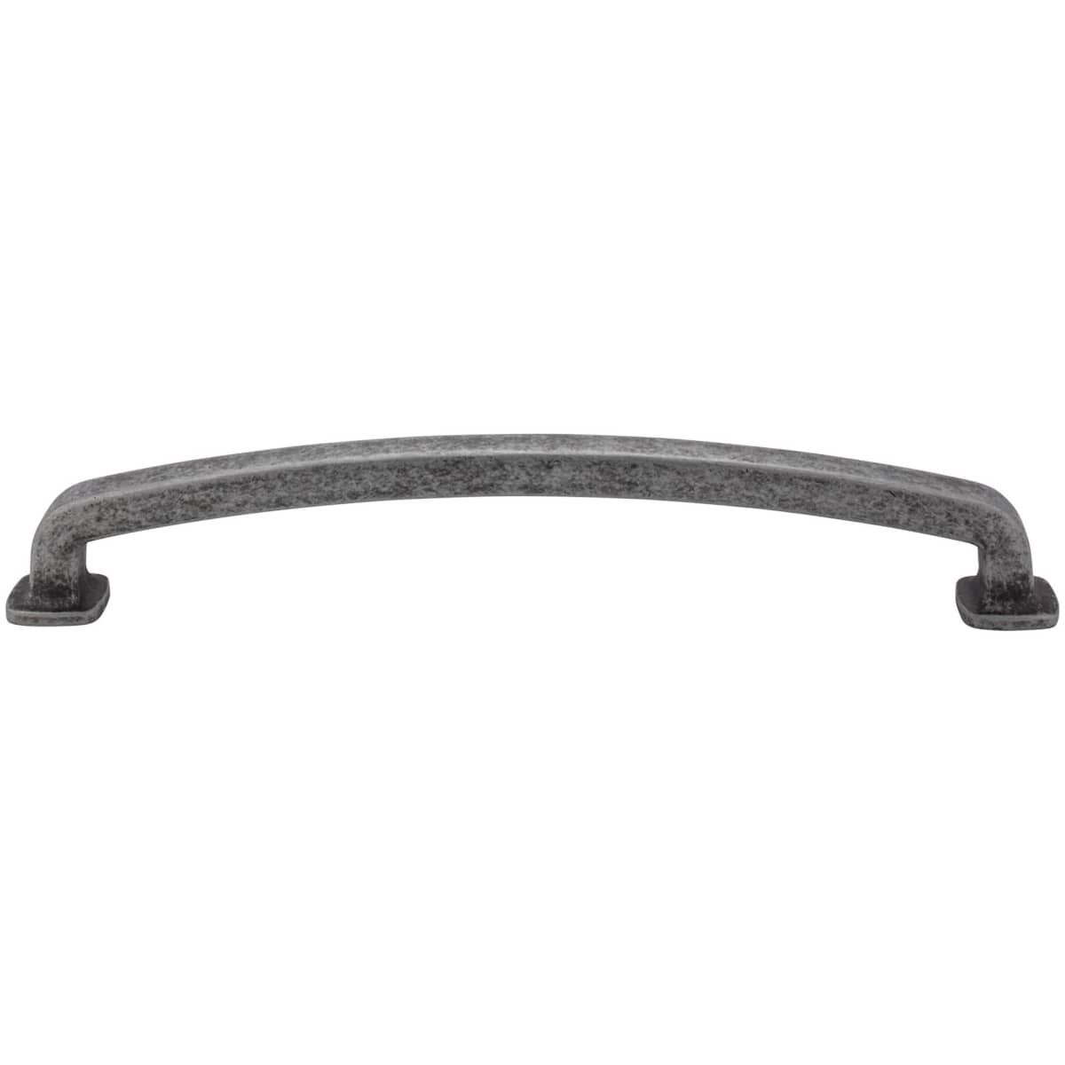 Jeffrey Alexander - MO6373-12PC - Belcastel 12" Center to Center Soft Square Appliance Handle / Appliance Pull with Square Feet in Polished Chrome
