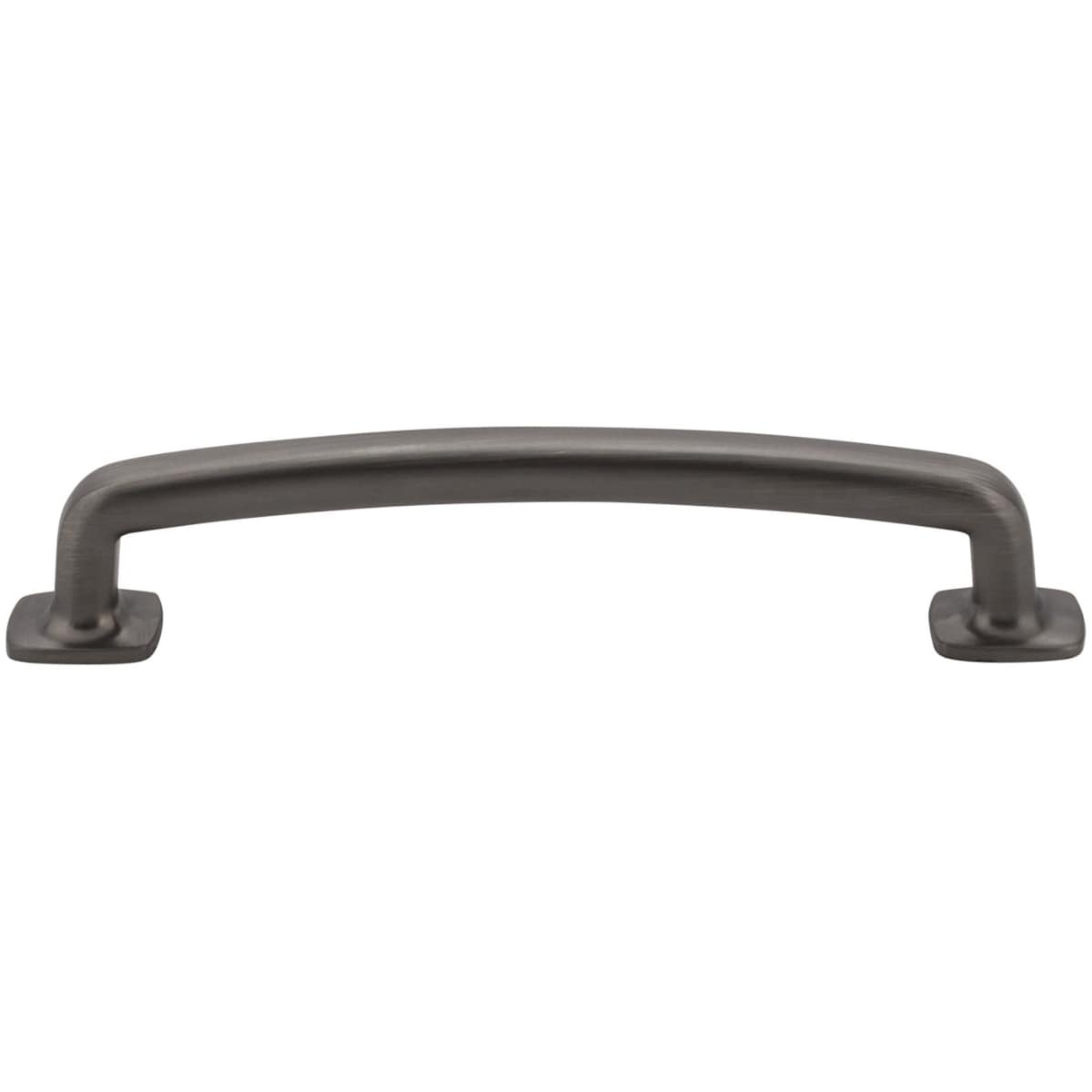 Jeffrey Alexander - MO6373-128BNBDL - Belcastel 1 - 5-1/16" (128 mm) Center to Center Soft Square Cabinet Handle / Drawer Pull in Brushed Pewter