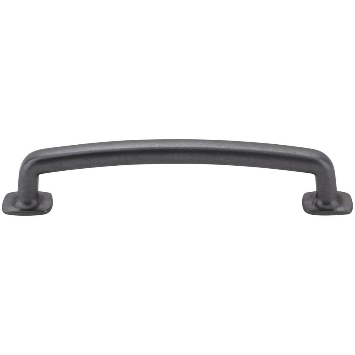 Jeffrey Alexander - MO6373-128BNBDL - Belcastel 1 - 5-1/16" (128 mm) Center to Center Soft Square Cabinet Handle / Drawer Pull in Brushed Pewter